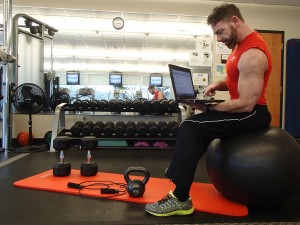 Train with me virtually through the internet.